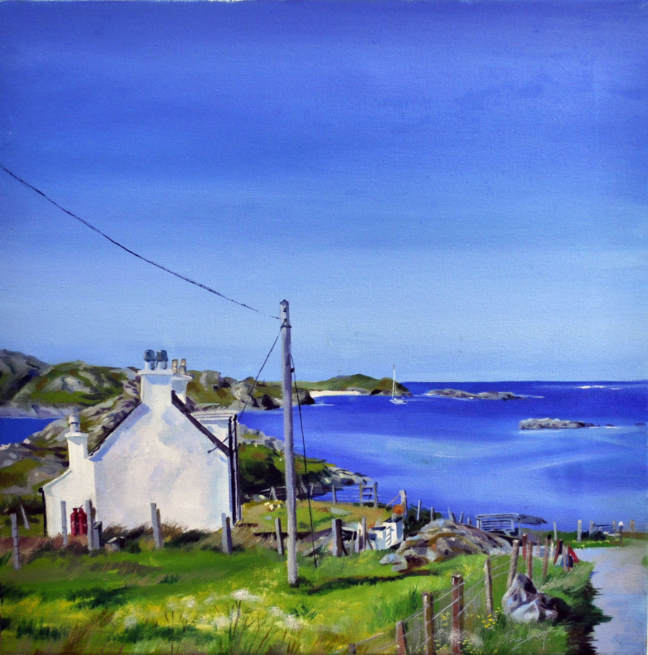 'Wee Skye Cottage' by artist Catherine King